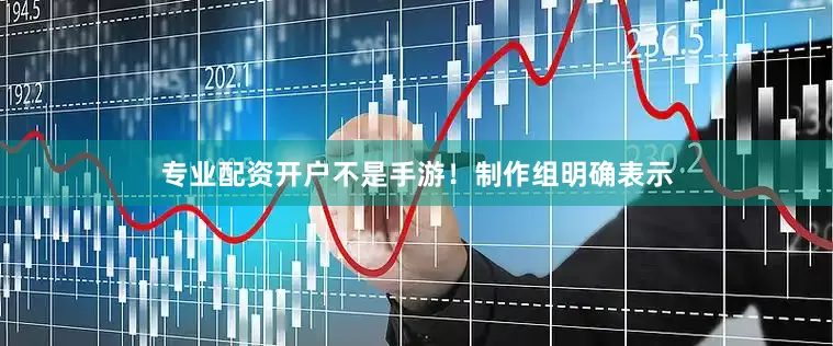 专业配资开户不是手游！制作组明确表示