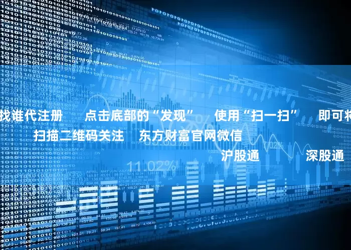 10倍配资可以找谁代注册      点击底部的“发现”     使用“扫一扫”     即可将网页分享至朋友圈                            扫描二维码关注    东方财富官网微信                                                                        沪股通             深股通
